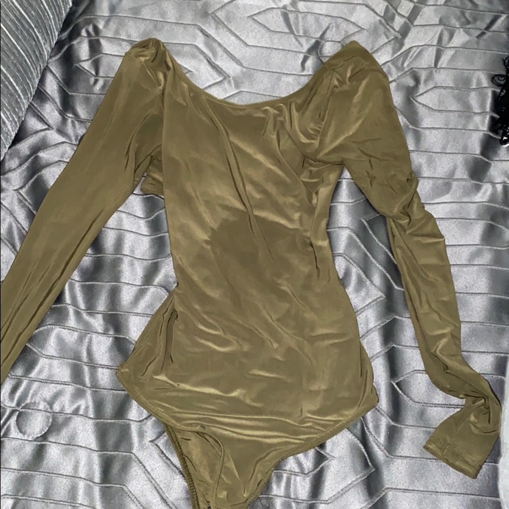 Olive Green Bodysuit